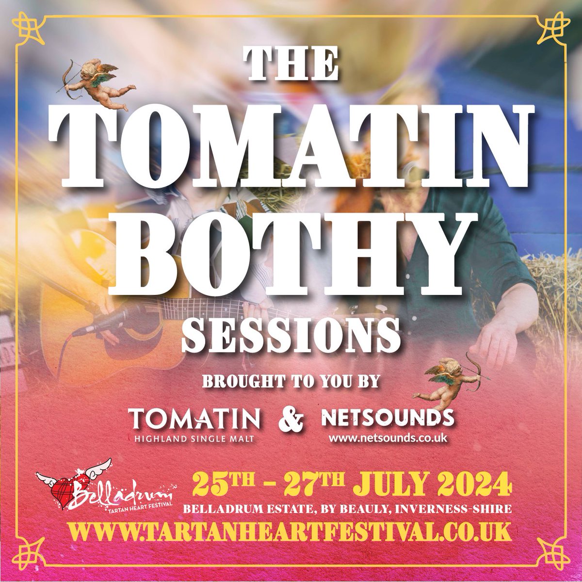 🎶 Exciting News! 🥃🎸

Netsounds &amp; <a href="/Tomatin1897/">Tomatin Whisky</a> are bringing electrifying live sessions to <a href="/BelladrumFest/">Belladrum Tartan Heart Festival</a> next weekend

Join us at the Tomatin Bothy for surprise performances by incredible mystery guests. 

Great music &amp; Tomatin Whisky vibes await 🎤🥃 See you there!