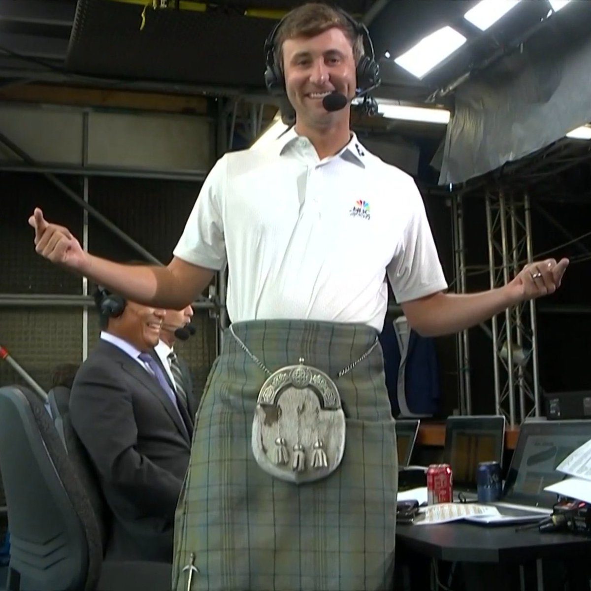 SmylieKaufman10's tweet photo. Loving my time in Scotland. It’s Kilt SZN #TrueScotsman 🏴 https://t.co/lDJurqlayy