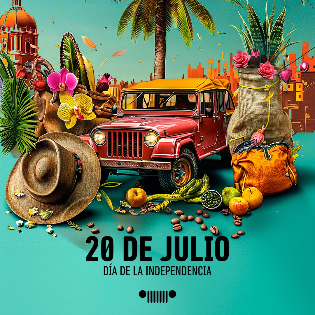Más de 80 años acompañando a los colombianos a liberar el espíritu y superar nuevos desafíos.

#ManadaJeep #JeepColombia #EmbarrableConJeep #JeepxLovers #20dejulio #Colombia #díadelaindependenciadecolombia #diadelaindependencia