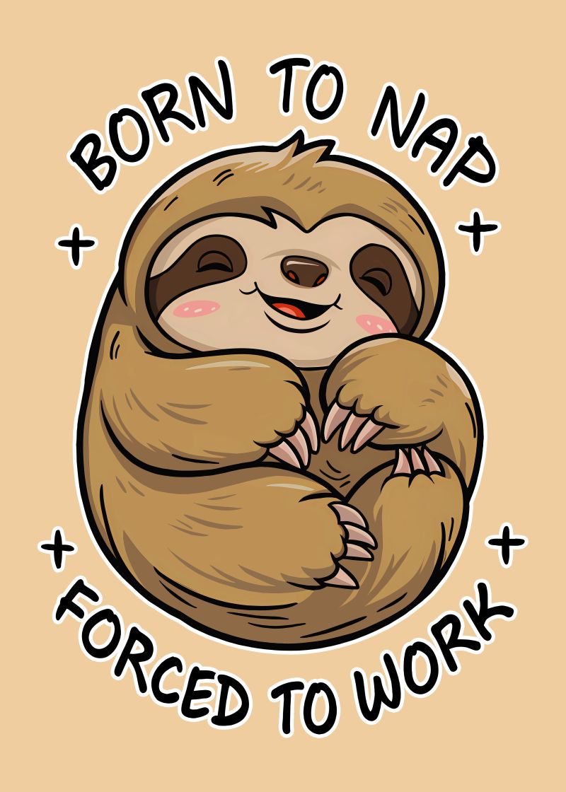 JukaArts's tweet photo. Born to nap, Forced to Work 👇
https://t.co/5Tc7ylZYD0
More 👇✌️
https://t.co/mOL6J21PPE
#sloth #slothmode #LazyDay #cutesloth #cute #cuteanimals #adorableanimals #adorable #slothlovers #borntobe #baby #funny #funnyanimals #kawaiiart #kawaii #Friday #FridayVibes #SaturdayVibes https://t.co/O8t0u9GiKj
