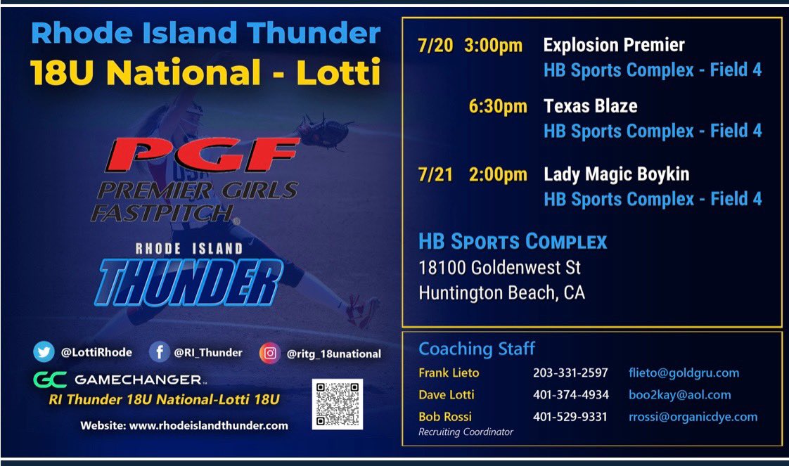 Meara McDevitt | 2025 (@mearamcdevitt) on Twitter photo Just landed in Cali for PGF! Come watch us play this weekendππ€ππ€ <a href="/LottiRhode/">Rhode Island Thunder 18U National-Lotti</a> Just landed in Cali for PGF! Come watch us play this weekendππ€ππ€ <a href="/LottiRhode/">Rhode Island Thunder 18U National-Lotti</a>