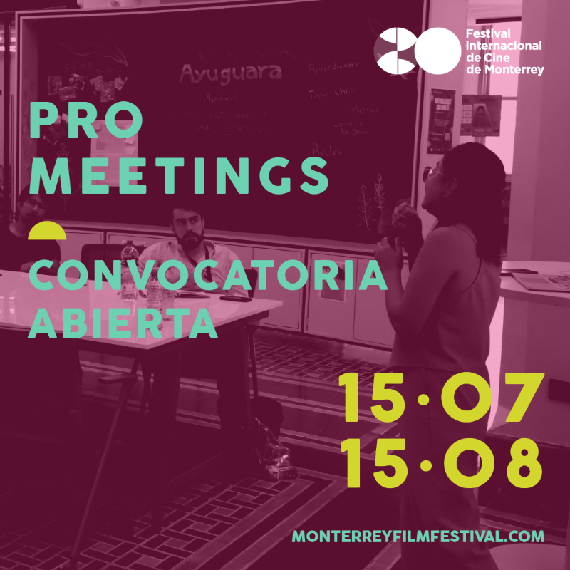 ficmonterrey's tweet photo. 🎬 ¡Cineastas! ¡ficmonterrey abre convocatoria para los Pro Meetings 2024! Si buscas llevar tu proyecto a socios ideales, ¡esta es tu oportunidad!

🌐 Conecta con productores, distribuidores y financiadores internacionales en un entorno innovador y diverso. ¡Inscríbete!