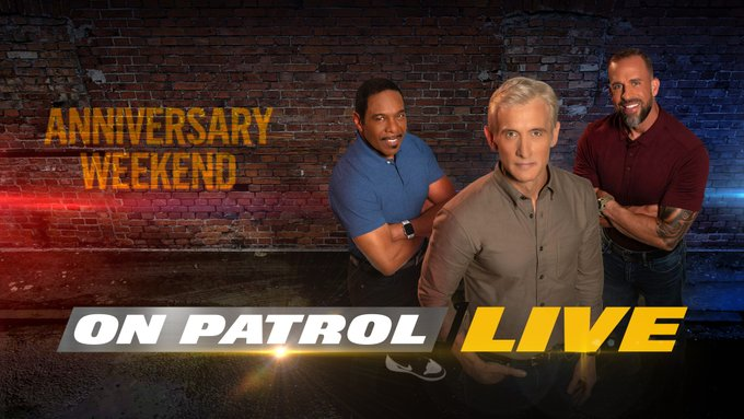 DJinFla's tweet photo. Congratulations to everyone at On Patrol: Live! The Best Show on any network ever!! #LetsGoFor20 #OnPatrolLive #OPLive https://t.co/VkkbXjU0WO
