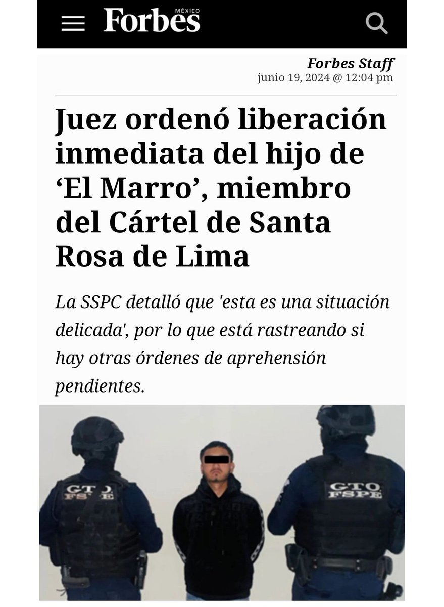 FreddyOliviery's tweet photo. ¿Tú votarías por un juez que libera gente del narco? YO NO.

Por ésto están en contra de una elección popular. https://t.co/KKVqHWF2WP