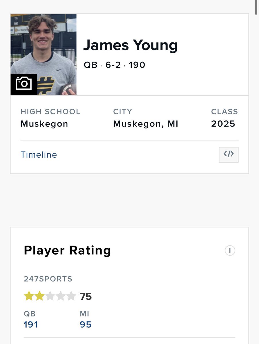 James_4_Young's tweet photo. Thank you @247Sports and @AllenTrieu for the ranking and recognition. Lots of work to be done. https://t.co/Cm2vr5OmPw
