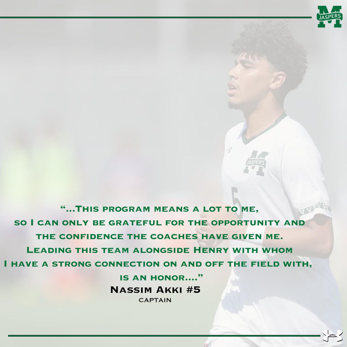 Jaspers Men's Soccer tweet media