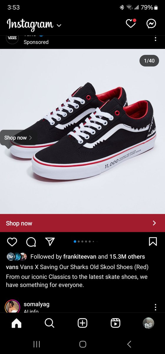 Stormyiz's tweet photo. @MammothClubdate  who might like the shark vans?? https://t.co/osuq6XhU5h