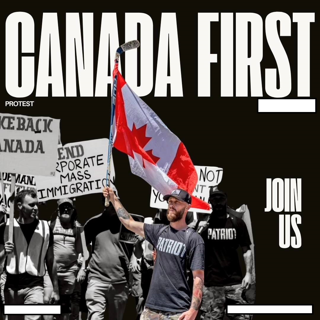 polichictiktok's tweet photo. Sooo who all is going to this very very #racist #Canadafirst #protest? #protestmainia. I bet I know a couple that will be there. Make sure to smile and show your full face at this #WhiteNationalist movement. https://t.co/3KjHf60tSm