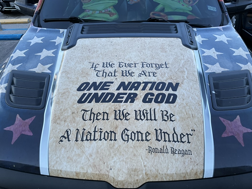 It's good to hear President Trump and JD express gratitude to God, our maker. Our founders recognized that our republic will only stand if we have reverence for each other and our source!