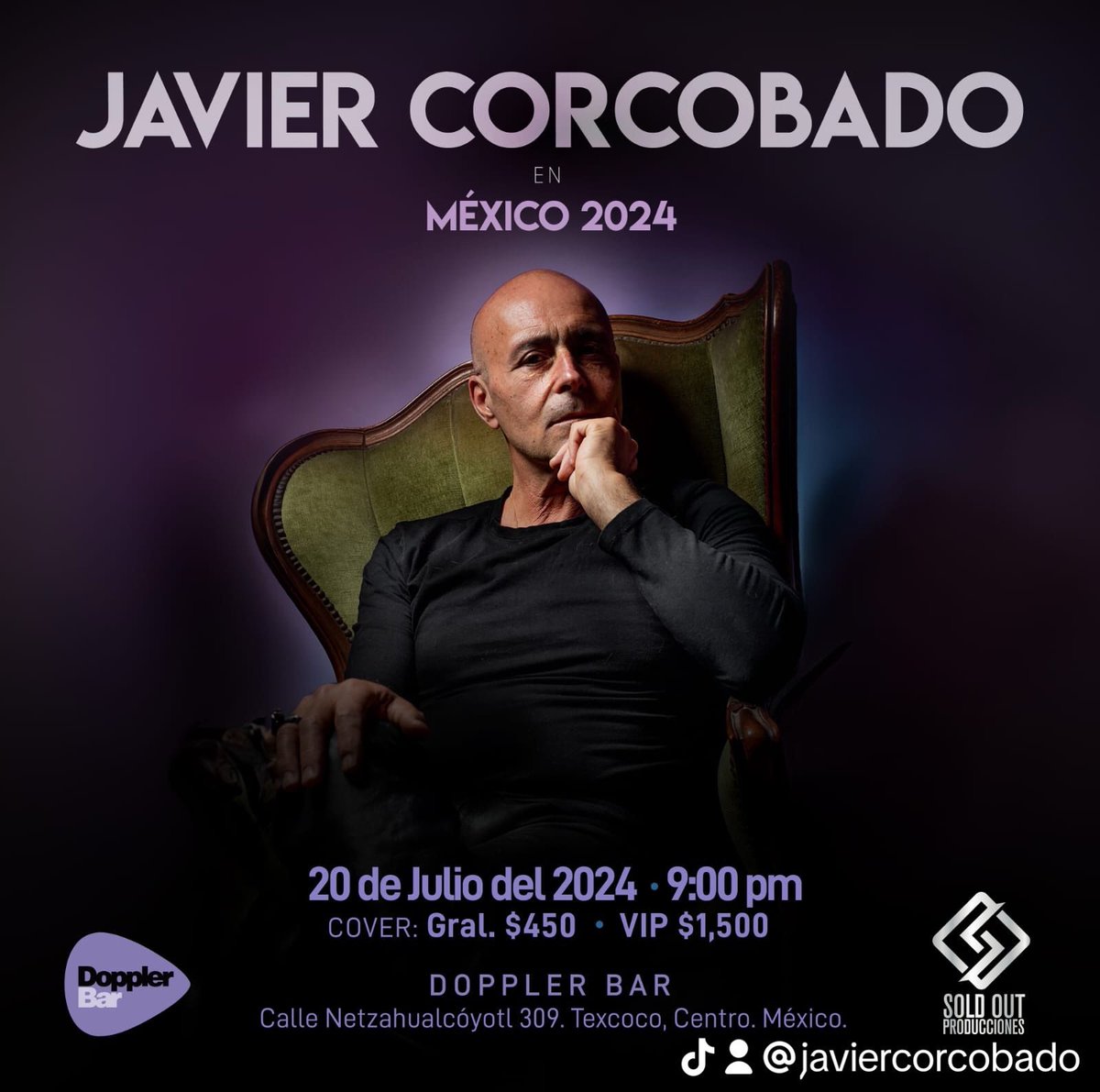 Nos vemos mañana en @dopplerbar_ en Texcoco. Entradas en taquilla