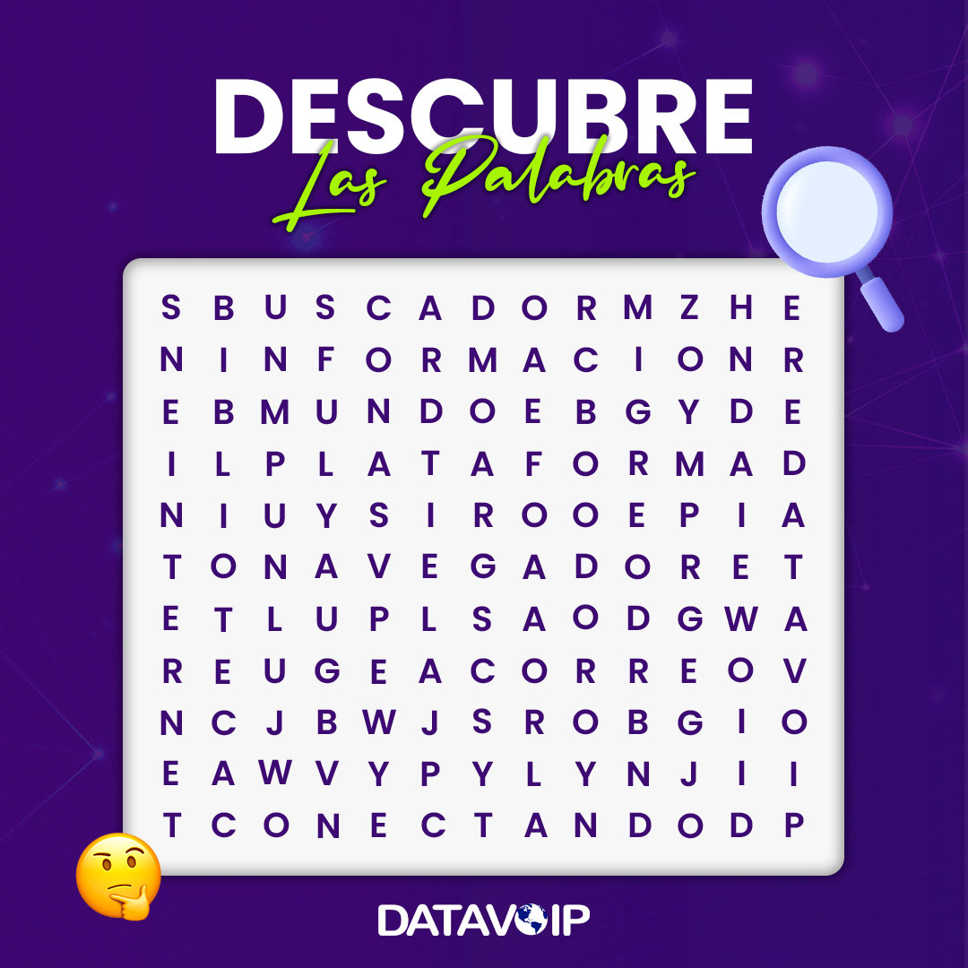 datavoip04's tweet photo. Descubre las 🔟 palabras ocultas 🤔❔
.
Diviértete comentando con tus amigos las palabras que se ocultan en la sopa de letras🤩🌎
.
¡Participa!⬇️
.
#Datavoip #Internet #FibraOptica #Barquisimeto #frase #intriga #descubre https://t.co/oYHWQ7yafT