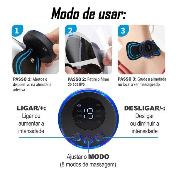 heliomuleque's tweet photo. KIT Mini Massageador EMS Estimulador Elétrico De Pescoço Portátil Para Alívio Da Dor Muscular Cervical :
https://t.co/e8RB4JvdGb https://t.co/XyOrt70bYI