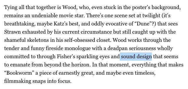 nwdignz's tweet photo. Nice review for BOOKWORM by indiewire.
 https://t.co/IiIlOOUccm https://t.co/fqjugbseLY