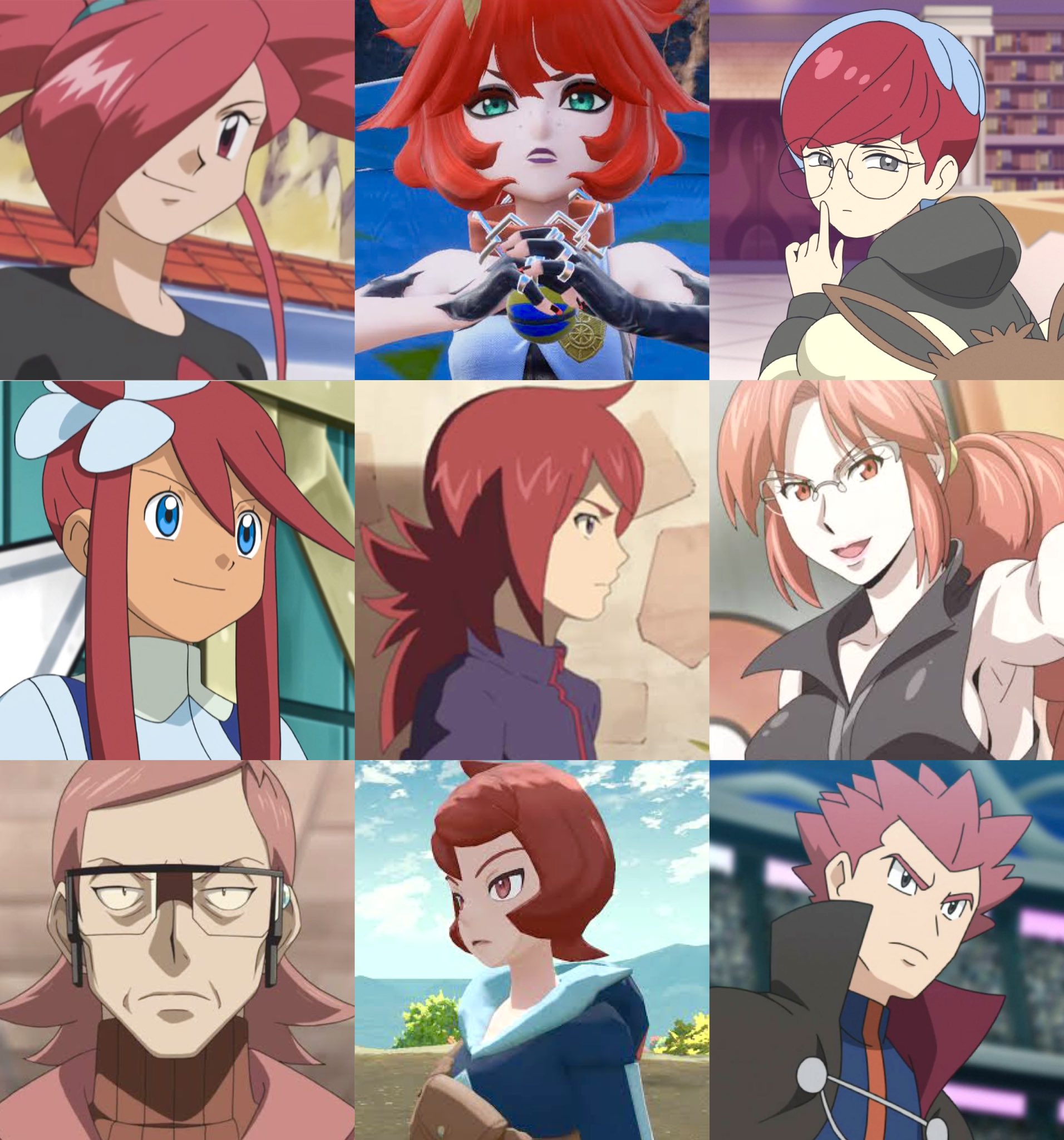 Touya! ☆ POKEMON LEGENDS Z-A HYPE on X: “Red haired Pokemon