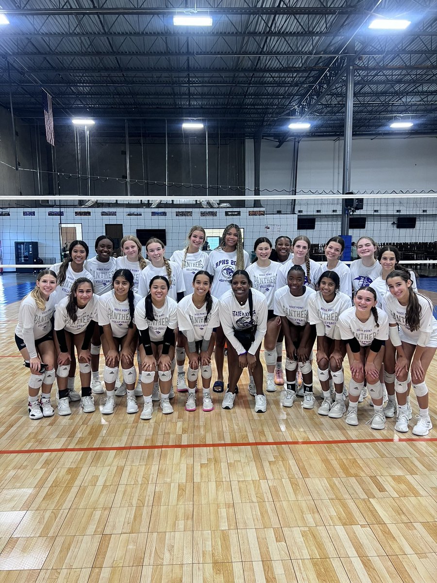 Ridge Point Volleyball (@ridgepointvb) on Twitter photo Wrapping up an incredible 3-day volleyball camp with <a href="/houstonjuniors/">Houston Juniors</a>
๐๐พ๐๐พHuge thanks to the amazing coaches <a href="/kpratt1124/">Kara Pratt (KP)</a> <a href="/crossbattle13/">crossbattle</a> for the nonstop coaching.
Ready to hit the ground running next week with skills sessions.
๐๏ธ 16 more days to go!
#ALL4ONE #ALLIN Wrapping up an incredible 3-day volleyball camp with <a href="/houstonjuniors/">Houston Juniors</a>
๐๐พ๐๐พHuge thanks to the amazing coaches <a href="/kpratt1124/">Kara Pratt (KP)</a> <a href="/crossbattle13/">crossbattle</a> for the nonstop coaching.
Ready to hit the ground running next week with skills sessions.
๐๏ธ 16 more days to go!
#ALL4ONE #ALLIN