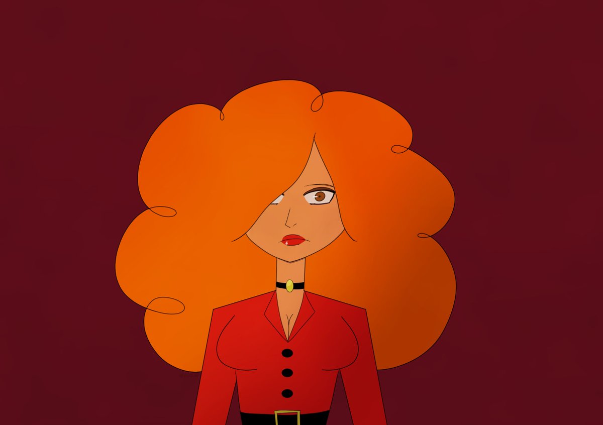 rosered961's tweet photo. Drew Ms. Bellum's face, at least what I imagine it to be https://t.co/1A1kjZHat3