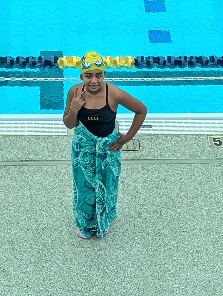 SneTweet's tweet photo. @NISDHobbyHealth
Bob , accompanied Aadhini for the last LC swim meet of the season at #billwalkerpool. One has been swimming 💦 hard the whole summer and the other has been cheering harder. The real vacation starts now 🏖️.
#NISD
#AlamoAreaAquaticAssociation
#rootedhobby https://t.co/lq4sR4J6nw