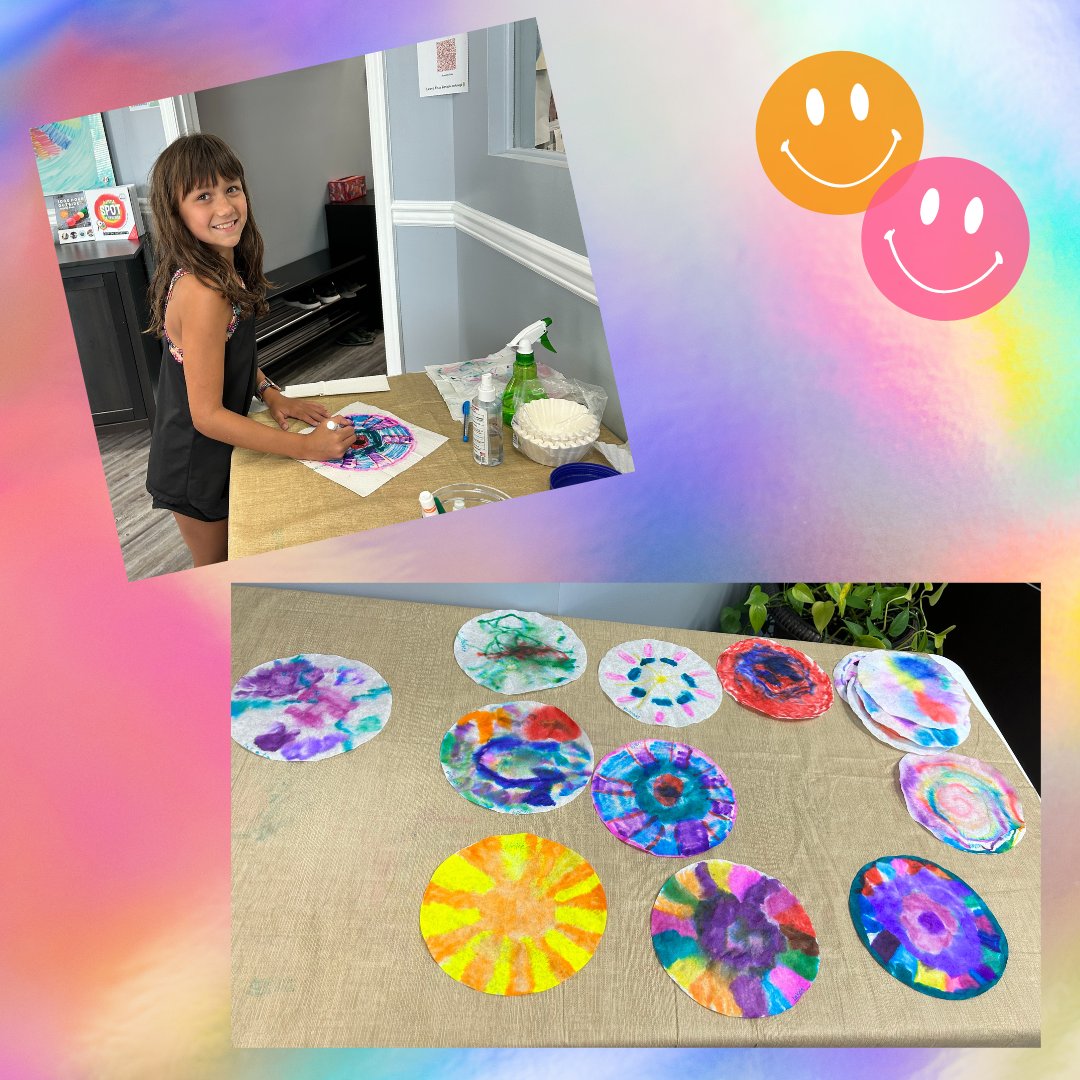 BBFarragut's tweet image. What fun tie dye day was! Now to see what we can make with our tie dye craft!?!
#BrainBalanceFarragut. #summer2024 #makingbreakthroughspossible