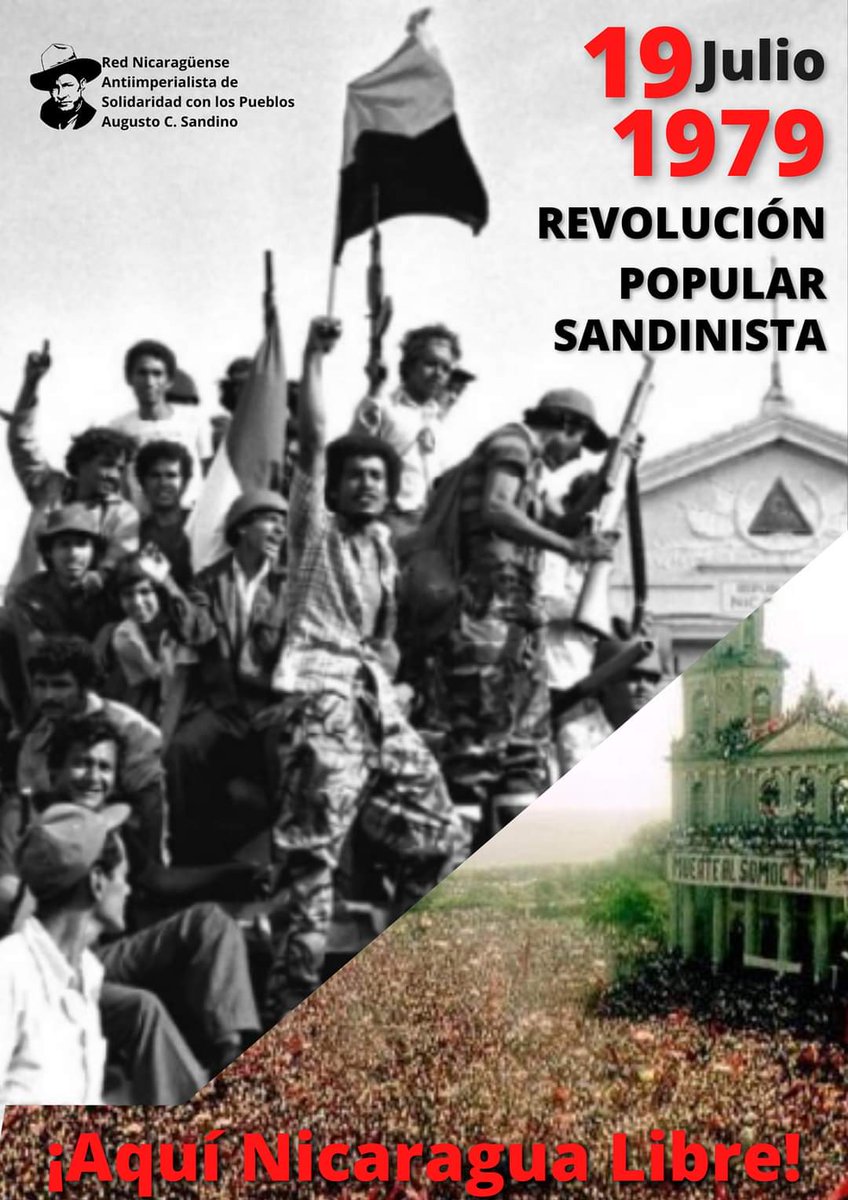 Seguimos celebrando el #4519LaPatriaLaRevolucion #TropaSandinista