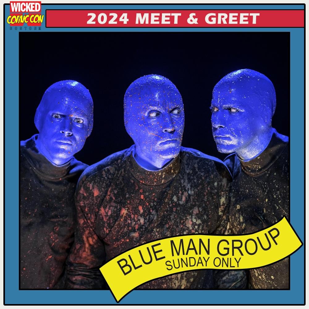 Blue Man Group will visit Wicked Comic Con from noon till 1pm on Sunday, August 11th!

Get tickets now on the website: wickedcomiccon.com

#WickedComicCon #Boston #Massachusetts #ComicCon #BlueManGroupl
