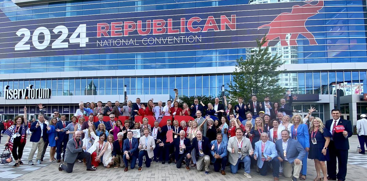 RogerWicker's tweet image. What a wonderful week in Milwaukee! The RNC Convention did not disappoint. Let’s go win in November!