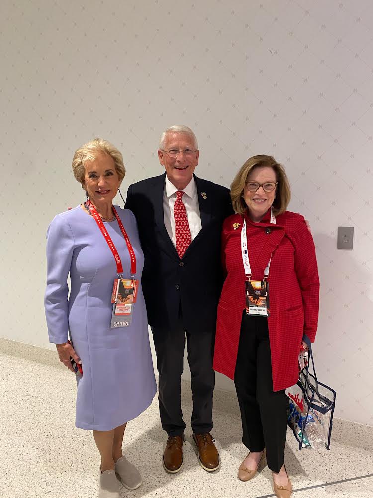 RogerWicker's tweet image. What a wonderful week in Milwaukee! The RNC Convention did not disappoint. Let’s go win in November!
