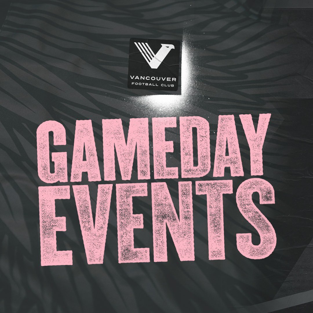 vanfootballclub's tweet photo. Get the full run of show for our match-up tomorrow against York United!📋

PREGAME
Exclusive Season Member Event👀 

MAIN EVENT
Popsicles for first 1000 fans🍦
DJ set from Floetic 💿 
Camp Eagle Beer Tent🍺 

Get tickets here 🎟️
🔗: https://t.co/rhpOPntduw

#VancouverFC #CanPL https://t.co/FykgINCepM