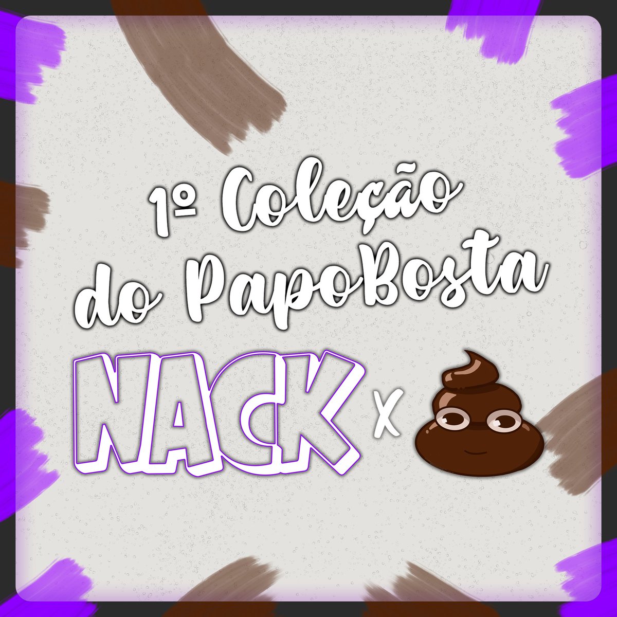 Após o Anúncio, e agora vimos posta Oficialmente para quem quiser adquirir… O nosso chuto na arte do merchandising.

Compre em: nackmania.com/papo-bosta/
Mais detalhes no post do Instagram: instagram.com/p/C9n1SKvtb7d