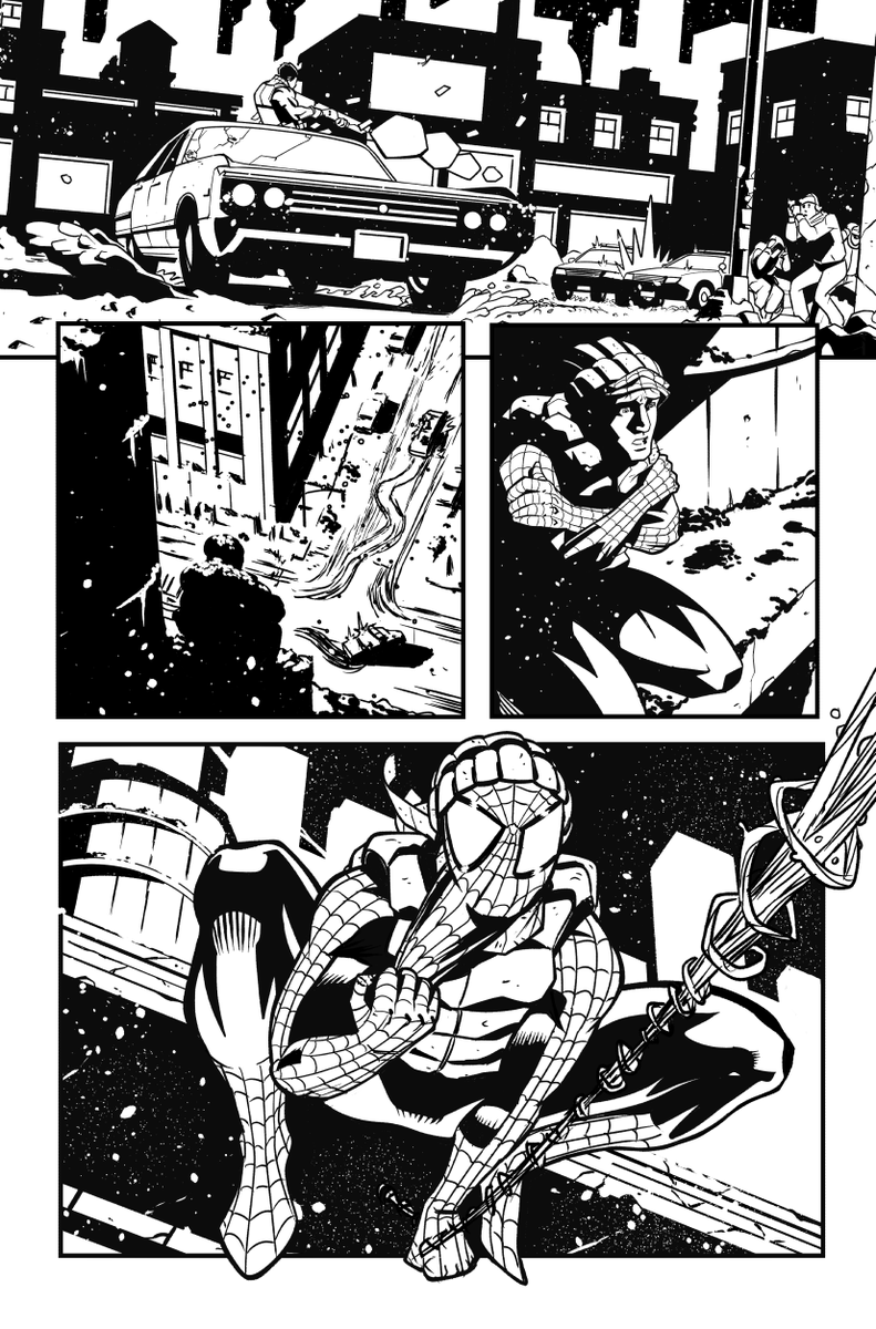 travis_hymel's tweet image. 1/2
I don't usually do portfolio samples, but I did some #marvel #spiderman samples for the portfolio reviews that were at Fan Expo Denver. Here's the first 2 of 4. #MarvelComics #marveluniverse