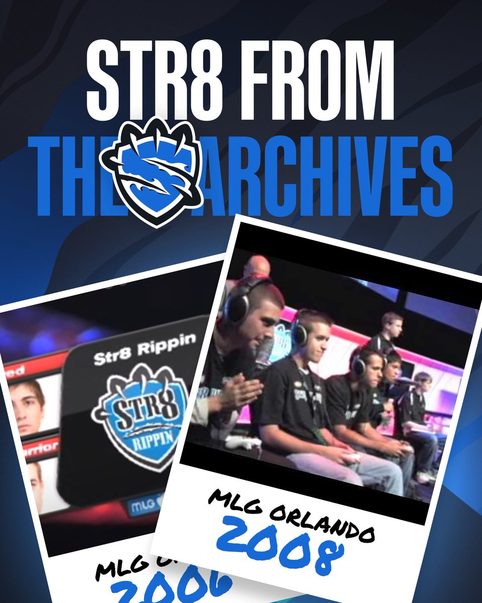 Crazy how time flies! ✈️

It's been a wild 16 years since MLG Orlando 2008! The team fought back from the lower bracket to reset the grand finals to grab a close 2nd place! 🥈

Team:
<a href="/Tsquared/">Tom Taylor</a>
<a href="/Elamite/">Kyle Elam</a>
<a href="/masoncobb/">Mason</a>
<a href="/BRIZZ_Legit/">Bryan Rizzo</a>

#StayRIPPIN