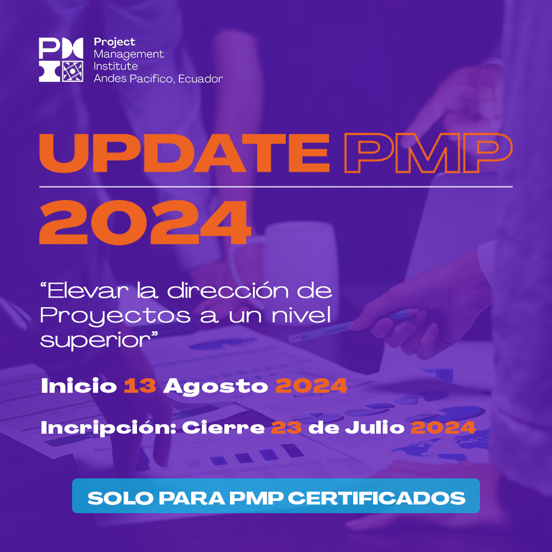 Te invitamos a un evento #exclusivo para profesionales con #certificaciónPMP, para actualizarte en las metodologías y herramientas más avanzadas en #GestiónDeProyectos.

Para más información y registro, visita nuestro enlace. bit.ly/3WuQLeI