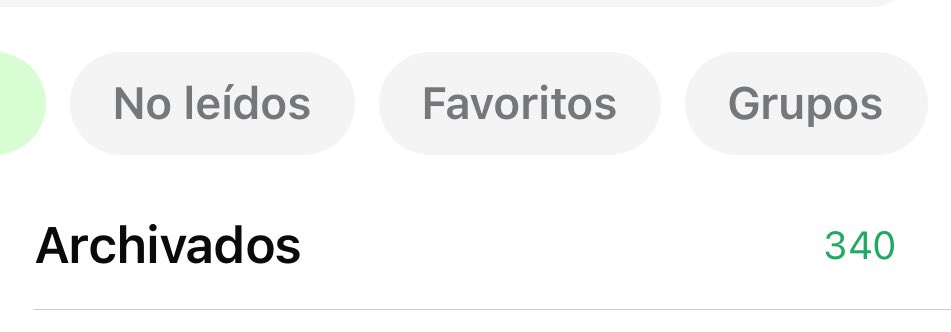la gente haciendo el trend de “1” en archivados y yo soy esto: