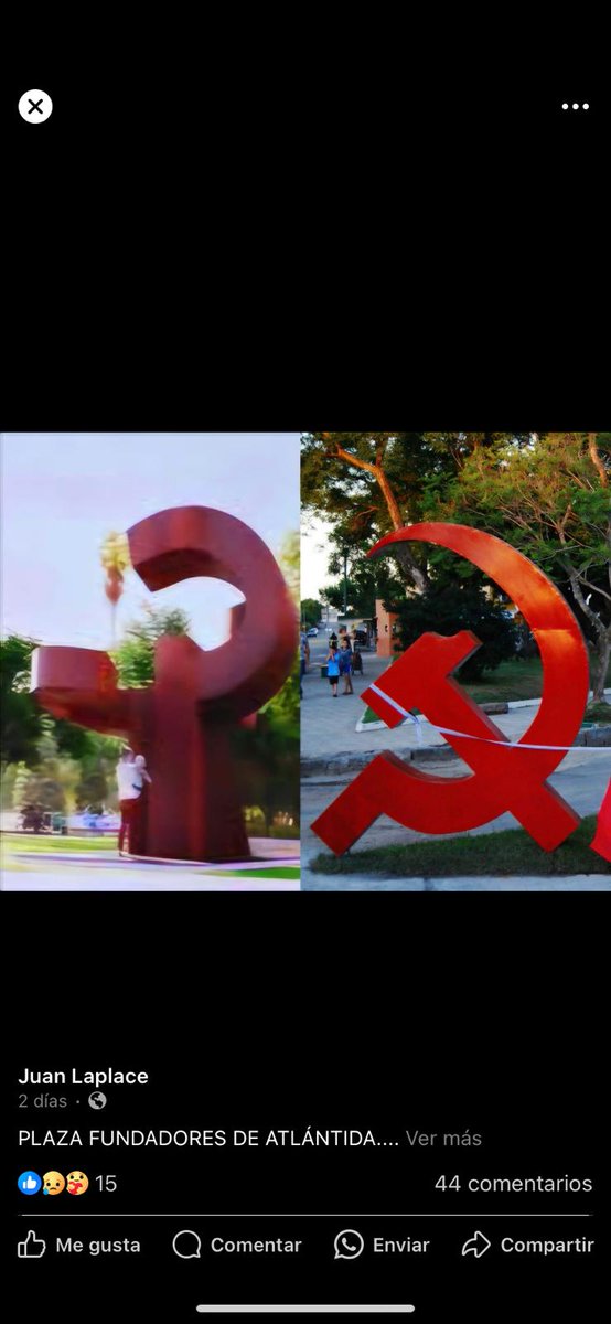 Esto es un atropello al patrimonio de nuestra ciudad y una veneración a una ideología nefasta. Que peligro la extrema izquierda.