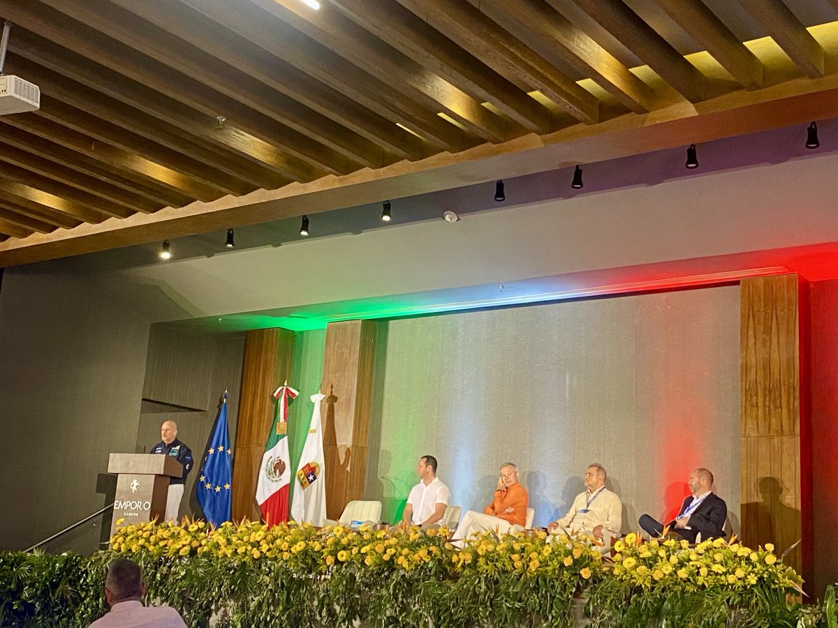 Un gran éxito el Foro Nacional México - Unión Europea “Convertir el Sargazo en una OPORTUNIDAD”
Toni Chávez mil gracias!!!