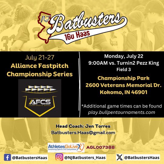 Ava Capezza (@avacapezza2026) on Twitter photo Last tournament come check us out <a href="/thealliancefp/">The Alliance Fastpitch</a> in Indiana <a href="/Towson_SB/">Towson Softball</a> <a href="/KentStSoftball/">Kent State Softball</a> <a href="/CatholicU_SB/">Catholic University Softball</a> <a href="/FIUSoftball/">FIU Softball</a> <a href="/Lehighsoftball/">Lehigh Softball</a> <a href="/SoftballRider/">Rider Softball</a> <a href="/PeacockSoftball/">Saint Peter's Softball</a> Last tournament come check us out <a href="/thealliancefp/">The Alliance Fastpitch</a> in Indiana <a href="/Towson_SB/">Towson Softball</a> <a href="/KentStSoftball/">Kent State Softball</a> <a href="/CatholicU_SB/">Catholic University Softball</a> <a href="/FIUSoftball/">FIU Softball</a> <a href="/Lehighsoftball/">Lehigh Softball</a> <a href="/SoftballRider/">Rider Softball</a> <a href="/PeacockSoftball/">Saint Peter's Softball</a>