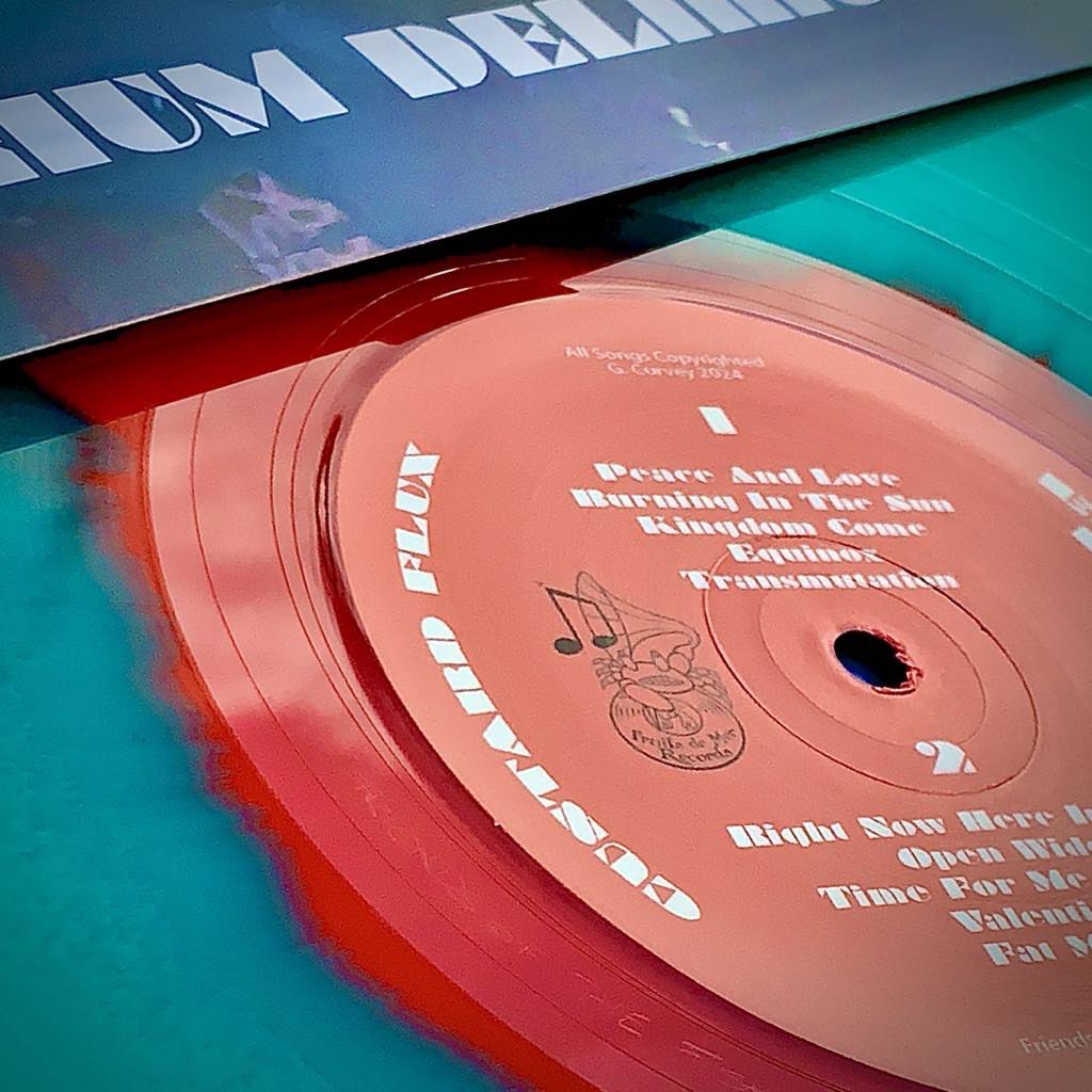 CustardFlux's tweet photo. The Mixed Color Einsteinium Delirium LPs have arrived at Custard Flux H.Q. in Frome.  Aren’t those gorgeous? 
@fruitsdemer 
@pressonvinyl 
@RecCollMag https://t.co/nzJZRsiGb8