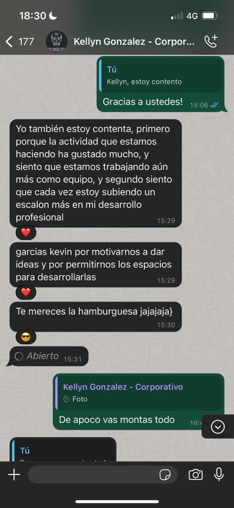 Kevin: ¡qué orgulloso estoy de ti!