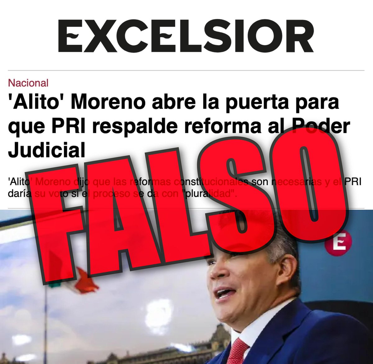 Las y los priistas reafirmamos nuestro compromiso con el respeto a las instituciones y a la independencia del Poder Judicial.