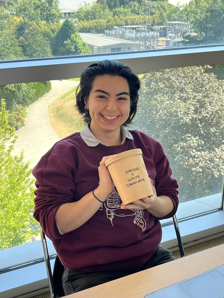 Sagan Lab (@saganlab) on Twitter photo This week’s Lab meeting featured <a href="/BreannaLandry25/">Breanna Landry</a> and Manolya, as well as some Matcha and White Chocolate Ice cream! This week’s Lab meeting featured <a href="/BreannaLandry25/">Breanna Landry</a> and Manolya, as well as some Matcha and White Chocolate Ice cream!