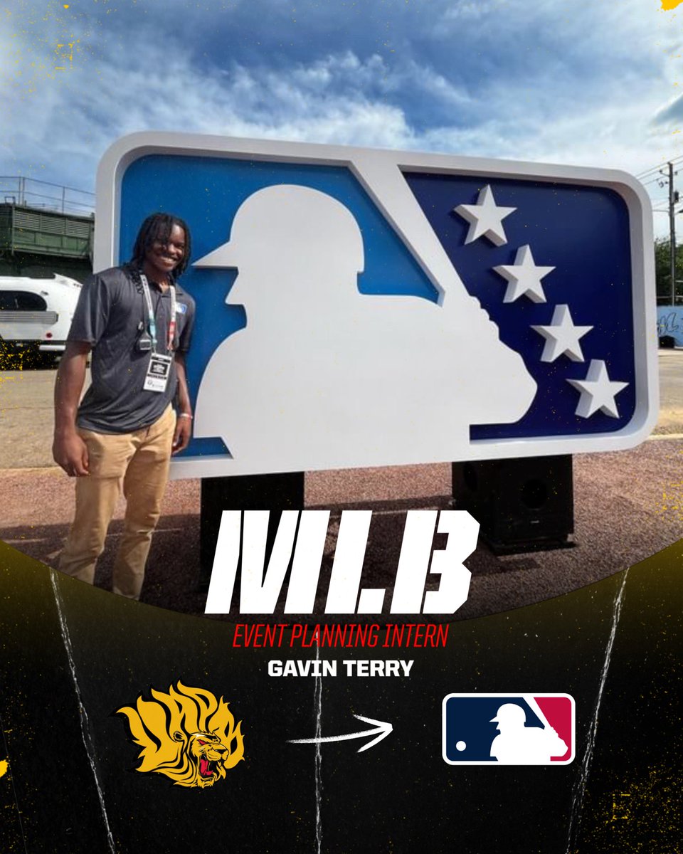 𝐅𝐫𝐨𝐦 𝐔𝐀𝐏𝐁 𝐭𝐨 𝐭𝐡𝐞 𝐌𝐀𝐉𝐎𝐑’𝐒 🦁
.
.
Congratulations to our guys Braelin and Gavin, for obtaining internships with the <a href="/MLB/">MLB</a> 

<a href="/BraelinHence/">3️⃣</a> | <a href="/GavinTerry14/">S E V E N🖤</a>