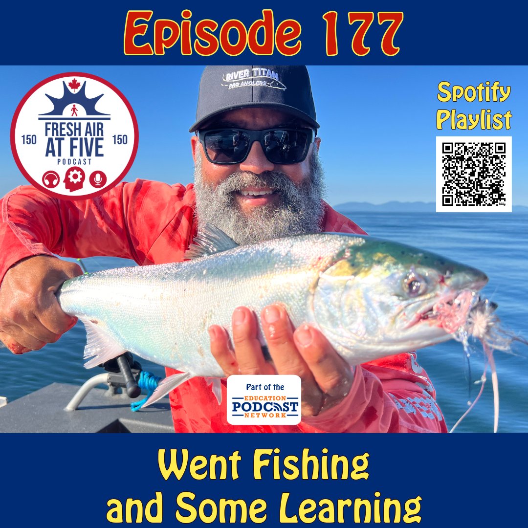 💨🕔FreshAirAtFive (@freshairatfive) on Twitter photo This past week I did some learning as well as went ocean fishing with my friends and wife. So good. Take a listen and SUBSCRIBE to my podcast if you don't already. Thanks <a href="/CameronRoss3/">Cameron Ross</a> always listening as well as <a href="/vwoelders/">Victoria Woelders</a>!
Playlist: bit.ly/FreshAirAtFive… This past week I did some learning as well as went ocean fishing with my friends and wife. So good. Take a listen and SUBSCRIBE to my podcast if you don't already. Thanks <a href="/CameronRoss3/">Cameron Ross</a> always listening as well as <a href="/vwoelders/">Victoria Woelders</a>!
Playlist: bit.ly/FreshAirAtFive…