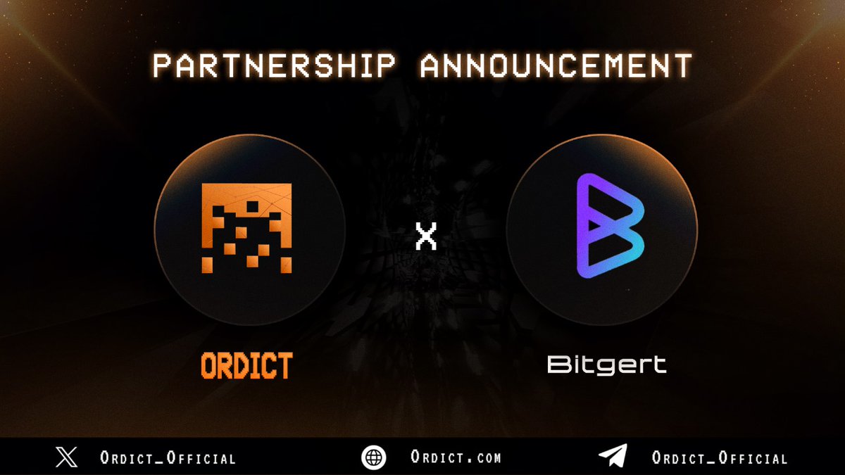 Ordict_official's tweet photo. 📢 Ordict × Bitgert Partnership 🚀

We're thrilled to announce our partnership with @bitgertbrise! Bitgert, known for its low gas blockchain and innovative crypto solutions, is now collaborating with Ordict. 🎉

Together, we'll push the boundaries of #Blockchain technology, delivering seamless and cost-effective experiences. 

Stay tuned for more exciting updates as we revolutionize the #Crypto space! 🌐✨

#BRISE