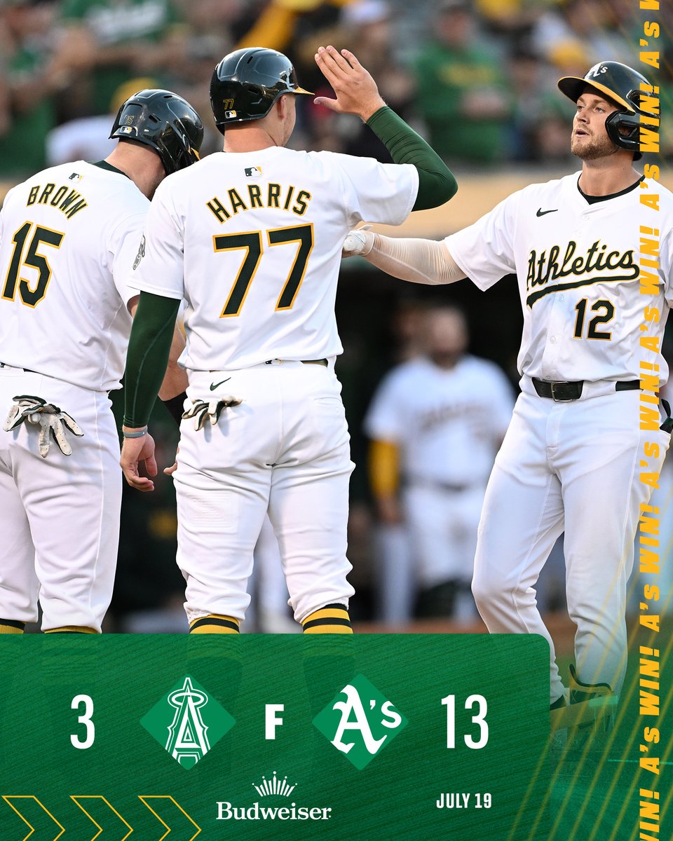 Athletics's tweet photo. Baseball is so back 🙌 https://t.co/HGKmpUxK0v