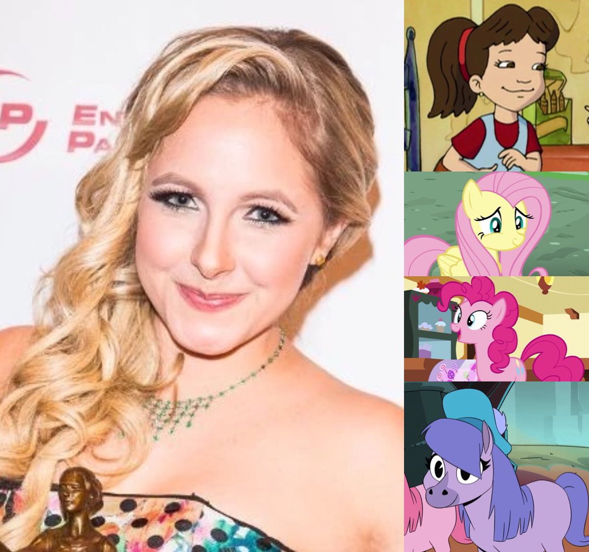 mnralphie's tweet image. Happy 40th birthday to Andrea Libman! The voice of Emmy on Dragon Tales, Fluttershy and Pinkie Pie on My Little Pony: Friendship is Magic and Bramble in the DuckTales (2017-2021) episode, The Missing Links of Moorshire!. #AndreaLibman