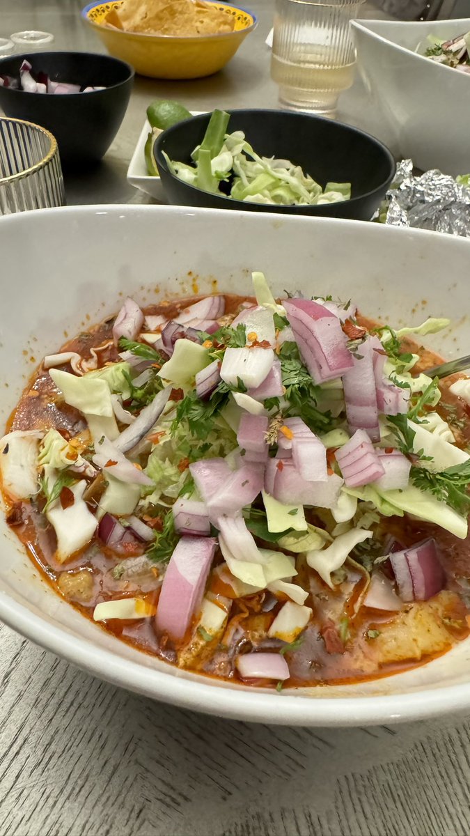 OctaviaXRed's tweet photo. Pool &amp; Pozole. A good day off ❤️ Tomorrow back to catching up on “office work” and life management 😩😂❤️ https://t.co/nNvld5BPJ2