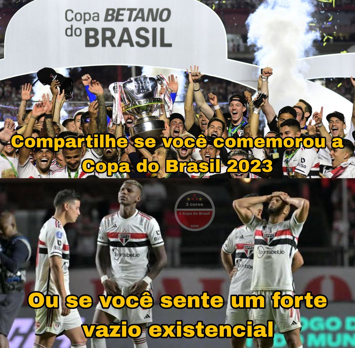 3 Cores e 1 Copa do Brasil tweet media