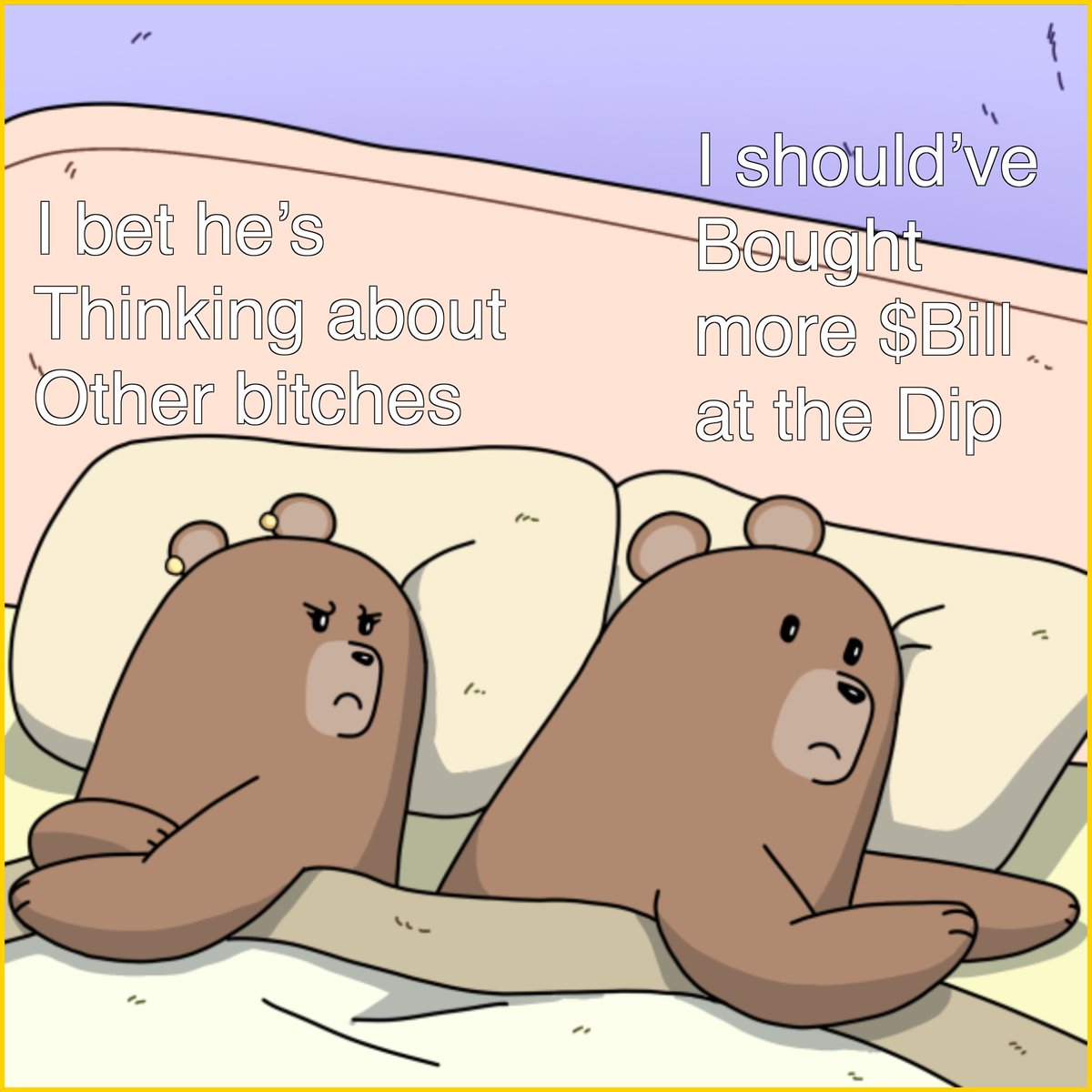 YogiCrypt0's tweet photo. More the merrier 😔 @billthebearmeme https://t.co/wORl5QKODD