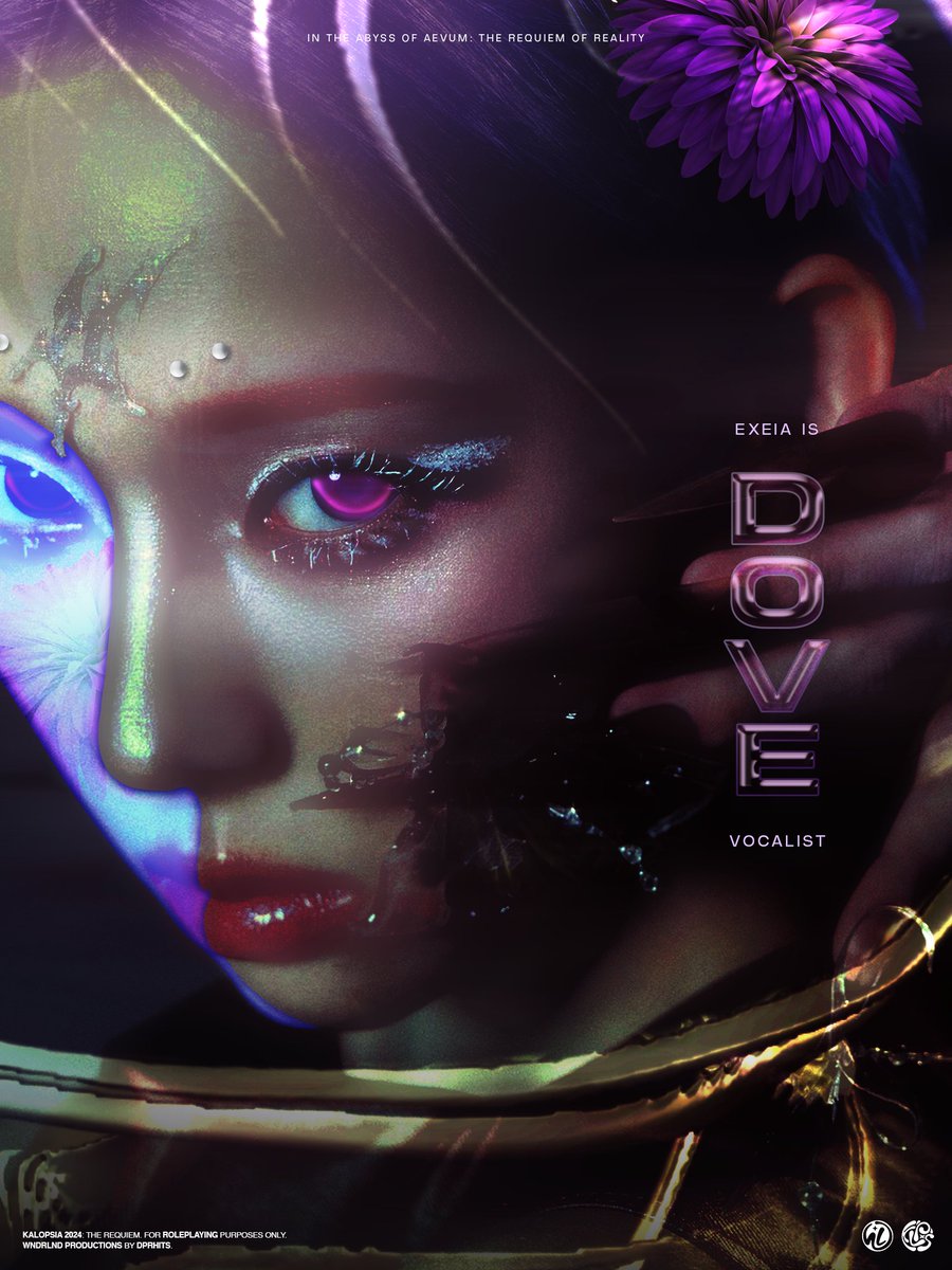 ㅤ
ㅤ
❪   𝓣he 𝓡equiem   ❫  
KALOPSIA : The Rebrand

Member Teaser Poster
✦  DOVE.⠀   is   EXEIA
MAIN VOCALIST

#KALOPSIA
#DOVE #EXEIA
#THE_REQUIEM
ㅤ
ㅤ