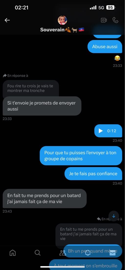 AttilaRr766's tweet photo. Mais gros c’est ton pote le « swceur », en plus de ça il fait #1m65 c’est un naingui et il bandait bien dans les DM d’la racli, aller va traîner ta chienne de @noir_cell ça doit être grave pratique et compacte https://t.co/c8oOktC5dL