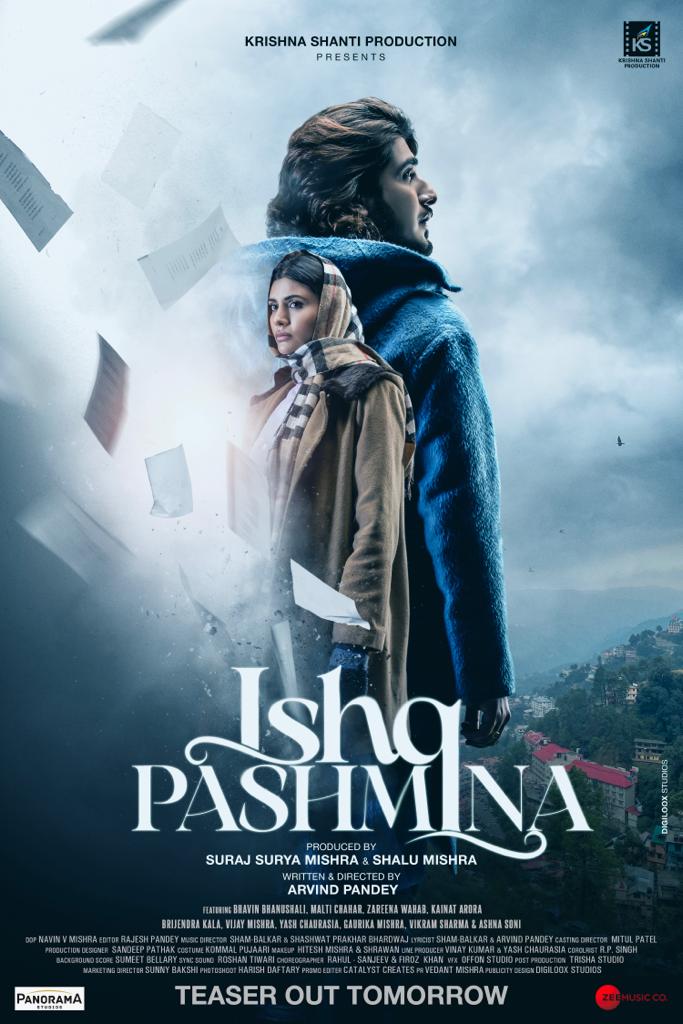 CinemaRareIN's tweet photo. #IshqPashmina (2022) by @ArvindPDirector, ft. #BhavinBhanushali @ChaharMalti #ZarinaWahab @brijkala &amp; @kainaatarora, now available for RENT on @BmsStream, starting at ₹59. 

@navinvmishra @KrishnaShantiP1
@RajeshGPandey @PanoramaMovies @ZeeMusicCompany https://t.co/kYo41m8muO
